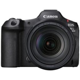Canon Cámara Evil EOS R5 Mark II con objetivo RF 24-105mm F4L IS USM. Negro