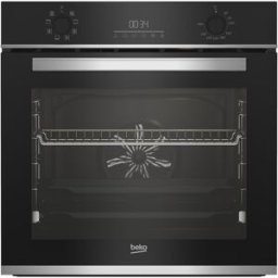Beko Horno multifunción con 8 funciones - BBIM13300XD. Cristal negro