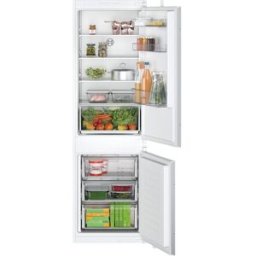 Bosch Frigorífico combi integrable NoFrost - KIN86NSE0. Blanco