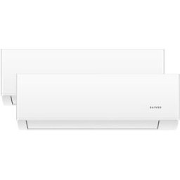 Saivod Aire acondicionado Multisplit 2x1 Inverter con 2.064 frig-h + 2.322 frig-h, WiFi - AFH091226W. Blanco