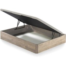Ecus Canapé abatible de madera con apertura lateral Sora . (Cama 135 x 190 cm) Cambrian