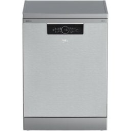 Beko Lavavajillas Power Intense, 15 servicios, 60 cm, 3ª Bandeja Flexi - BDFN36550XWP. Inox
