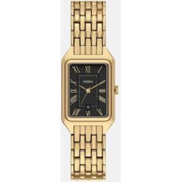 Fossil Reloj de mujer raquel de acero. Dorado