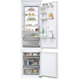HAIER Frigorífico Combi integrable , Motor Inverter, función de enfriado e Iluminación Envolvente - HBW7519C. Blanco