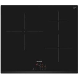 Siemens Placas de inducción 3 zonas de cocción - EU63KBJB5E. Negro