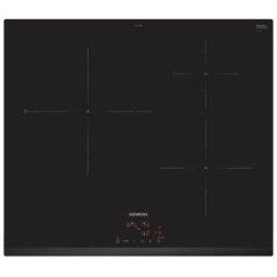 Siemens Placas de inducción 3 zonas de cocción - EH631BJB6E. Negro