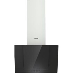 Hisense Campana decorativa 3 velocidades - CH6IN6BXBG. Negro/Acero inox
