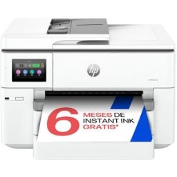 HP Impresora A3 multifunción OfficeJet Pro 9730e, Fax digital, Wi-Fi, compatible con Instant Ink. Blanco