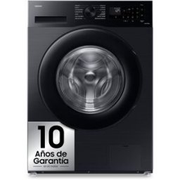 Samsung Lavadora 9kg Tecnología Ecobubble™ Clase A Negra WW90CGC04DABEC. Negro