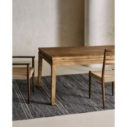 El Corte Inglés Mesa de madera de olmo reciclado Opium. Natural