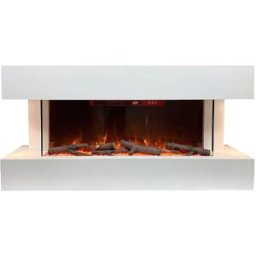 Focal-JMlab Chimenea Eléctrica Ashford White. Blanco
