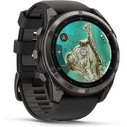 Garmin Reloj Smartwatch Fenix 8 Pro Microled LTE 51mm Zafiro . Titanio Negro