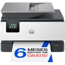 HP Impresora multifunción OfficeJet Pro 9122e, Fax, Wi-Fi, compatible con Instant Ink. Blanco