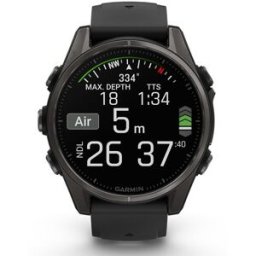 Garmin Reloj Smartwatch fenix 8 43mm Zafiro Amoled . Gris carbón