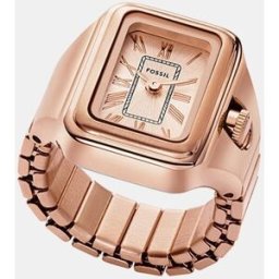 Fossil Anillo reloj de mujer raquel watch ring es5345 de acero. Rosa