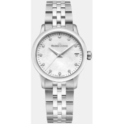 Maurice Lacroix Reloj de mujer 1975 751006SS0021701 de acero. Blanco