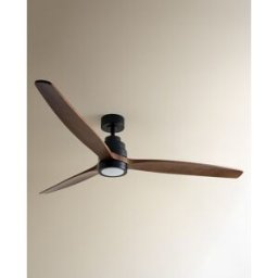 El Corte Inglés Ventilador de techo XL con luz LED y motor DC Son Bou. Marrón