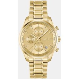 Boss Reloj de mujer Grand Tour Ladies 1502768 multifunción de acero dorado. Oro