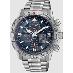 Citizen Reloj de hombre Radio Controlado JY8100-80L Eco-Drive de Super Titanio. Plata