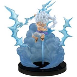 Banpresto Estatua 13 cm Luffy Gear 5 trueno One Piece.