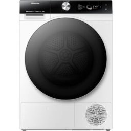 Hisense Secadora 10 kg, Bomba de calor, Condensación Serie 7S - DH7S107BW. Blanco