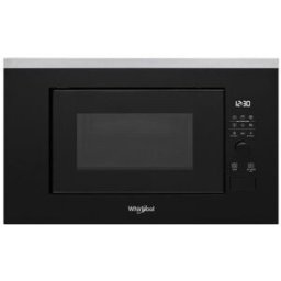 Whirlpool Microondas integrable 20 litros y grill - WMF201G. Negro