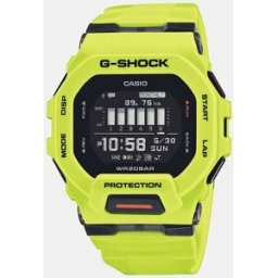 Casio Reloj de hombre G-Shock SportsGBD-200-9ER de plástico amarillo flúor. Amarillo