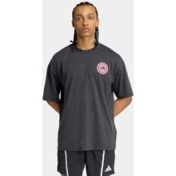 Adidas Camiseta de hombre Power Graphic . (M) Gris