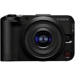 Canon Cámara Evil EOS R50 V con objetivo RF-S 14-30mm F4-6.3 IS STM PZ. Negro