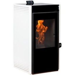 Ecoforest Estufa pellet Moon II Blanca 7,5Kw. Blanco