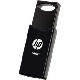 HP Pendrive v212w 64GB USB 2.0. Negro / Blanco