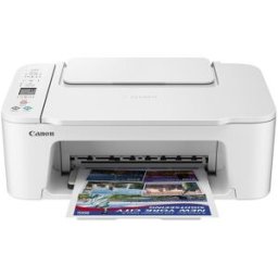 Canon Impresora Multifunción 3 en 1 PIXMA TS3751i, alimentación de papel posterior y WiFi. Compatible con PIXMA Print Plan. Blanco