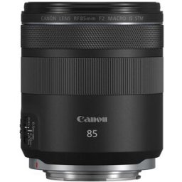 Canon Objetivo RF 85mm F2 MACRO IS STM para EOS R. Negro