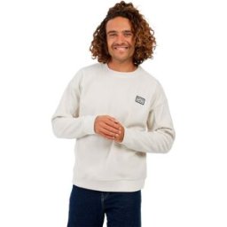 Protest Sudadera de hombre Hawk . (L) Blanco roto