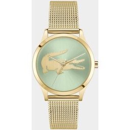Lacoste Reloj de mujer Crocodelle 2001417 de acero dorado. Oro