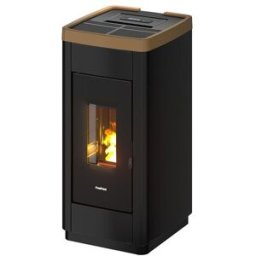 FREEPOINT Estufa Pellets Life Airtight Wi-Fi 8,5 kW. Bronce