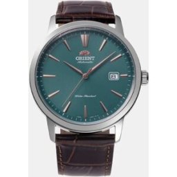 Orient Reloj de hombre Contemporary RA-AC0F13E30B automático de piel. Verde