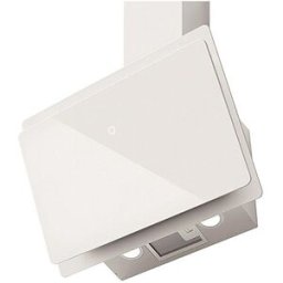 Mepamsa Campana decorativa aspiración perimetral e inferior - Luna Plus cristal blanco 70. Cristal blanco