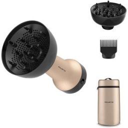 Rowenta Secador de pelo Curl Harmony con función iónica. Dorado / Negro