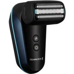 Remington Afeitadora eléctrica cabeza y barba XF8000 con cabezal FlipFlex de doble orientación y autonomia de 80 minutos. Negro / Azul