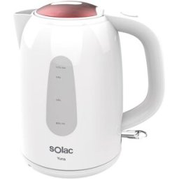 Solac Hervidor KT5851 Yuna con capacidad para 1,7L. Blanco