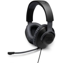 JBL Auriculares con micrófono para Gaming Quantum 100 Negro. Negro