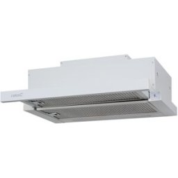 Cata Campana telescópica TFH 6630 WH con 6 niveles de extracción. Blanco