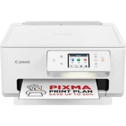Canon Impresora Multifunción 3 en 1 PIXMA TS7650i, impresión a doble cara automática y WiFi. Compatible con PIXMA Print Plan. Blanco