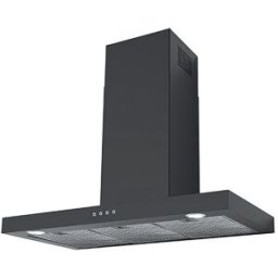 Franke Campana decorativa mandos Soft Touch Format- FDF EV8 90 BK. Cristal negro