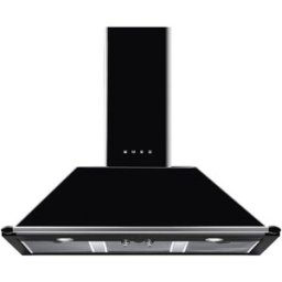 SMEG Campana decorativa 3 velocidades + intensiva - KT100BLE. Negro