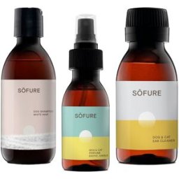 Söfure Lote champú+ perfume + limpiador oídos .