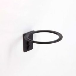 Manillons Torrent Soporte para secador Colección Slim . Negro mate