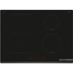 Bosch Placa de inducción Serie 6, 70 cm de ancho, PerfectFry Plus, Control placa-campana, CombiInducción, PVS731HC1E. Negro