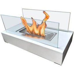 CLIMACITY Estufa bioalcohol Algeiros 750W Blanco. Blanco